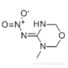 2H-1,3,5-Oxadiazin-4-amine,3,6-dihydro-3-methyl-N-nitro- CAS 153719-38-1